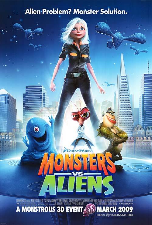 انیمیشن هیولاها علیه بیگانگان / Monsters vs. Aliens 2009